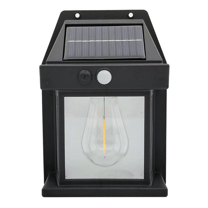 Set 3 x Lampi Solare de Perete 2W, 600LM, rezistenta la apa IP65, pentru gradina sau casa, negru