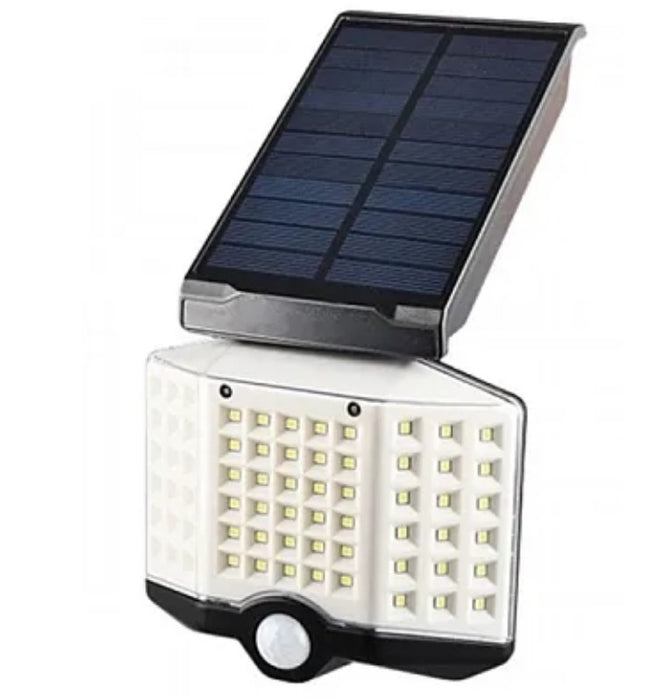 Solar Lámpa 66 LED, Rotary, YT-66 mozgásérzékelővel, fal rögzítésével, pólusával