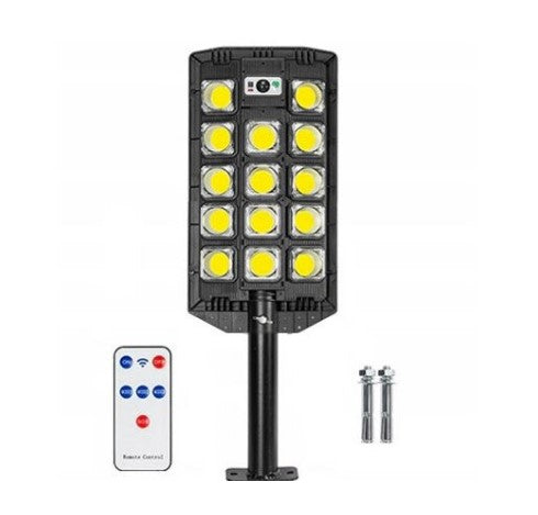 Lampa solara W7101A-5 690 COB pentru exterior, cu telecomanda