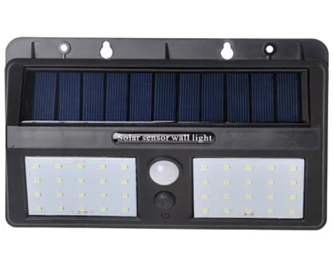 Solar Lámpa XF 6029 2 x 20 LED mozgásérzékelővel és fényzel