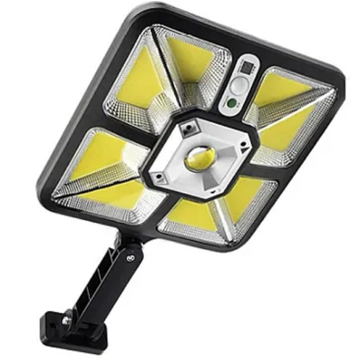 Lampa solara YT-220 226 COB cu senzor miscare, patrata, pentru exterior