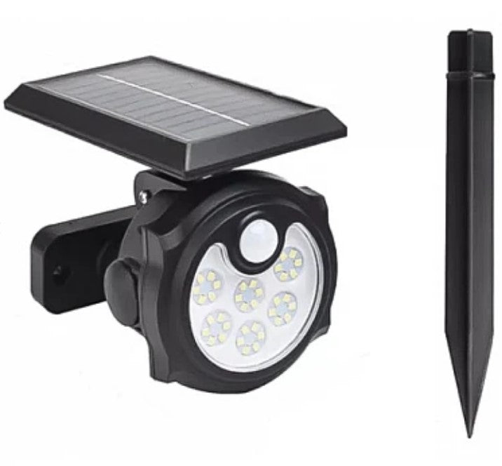 Lampa solara cu inductie SH-1705B cu senzor de miscare si Panou Integrat 36 LED