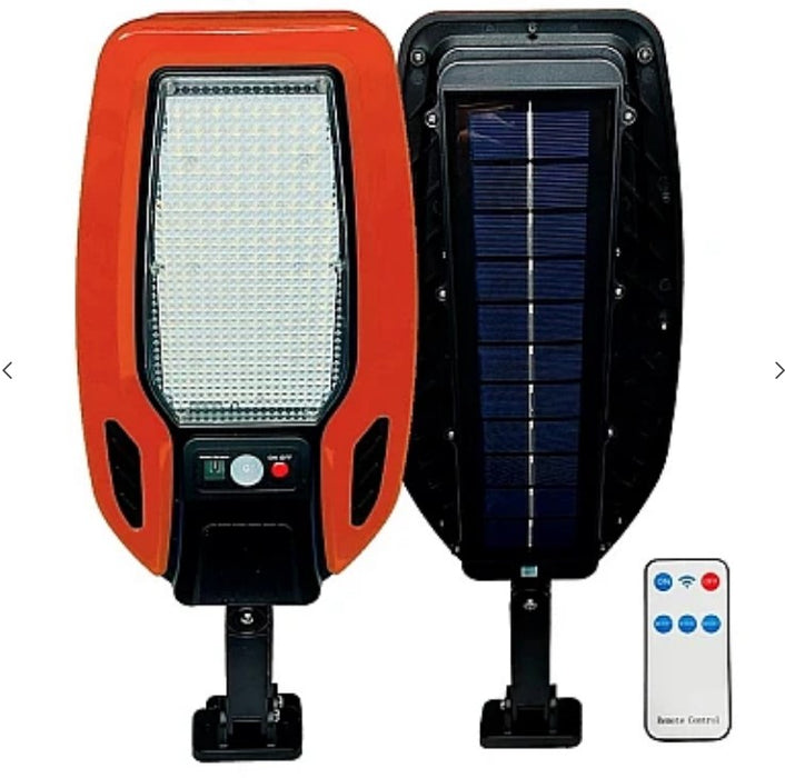 Lampă Solară de Inducție 60W cu 168 de LED-uri și Senzor de Mișcare 84106 si telecomanda