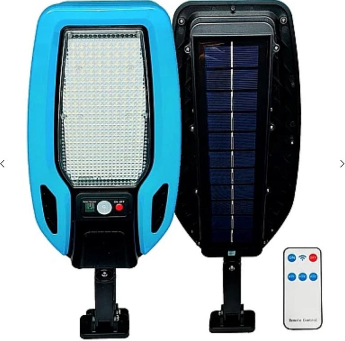 Lampă Solară de Inducție 60W cu 168 de LED-uri și Senzor de Mișcare 84106 si telecomanda