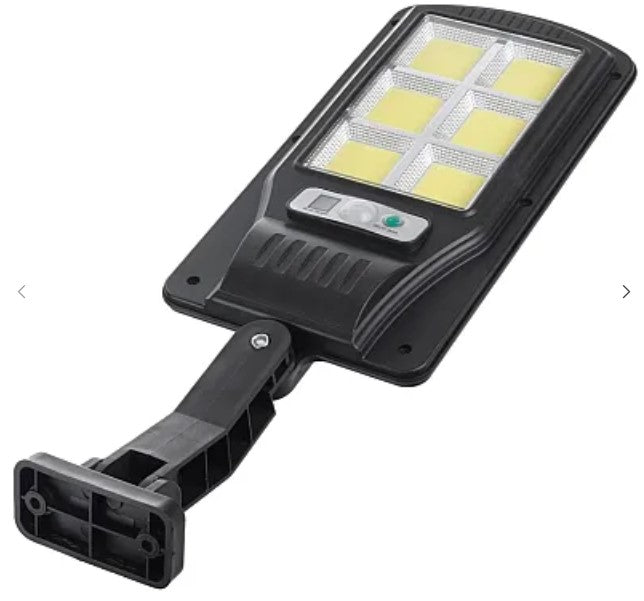 Fali napfény lámpa 48 COB CL180 6 LED -mel, mozgásérzékelővel, fal