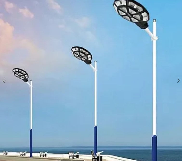 Слънчева лампа Round Street, 1200W с 890 LED и дистанционно управление