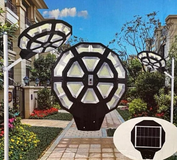 Слънчева лампа Round Street, 1200W с 890 LED и дистанционно управление