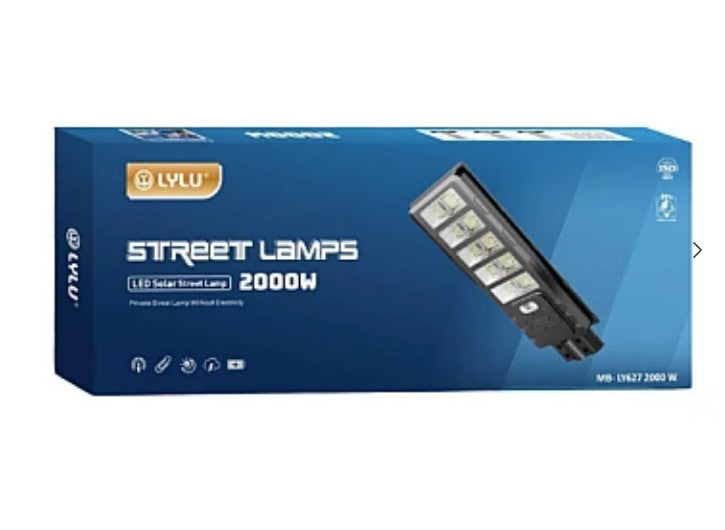 Street Solar Lámpa 2000W MB LY627 10 dobozban