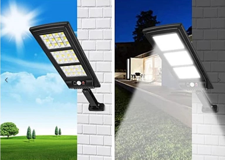 Lampa solara stradala JF-144 cu senzor miscare