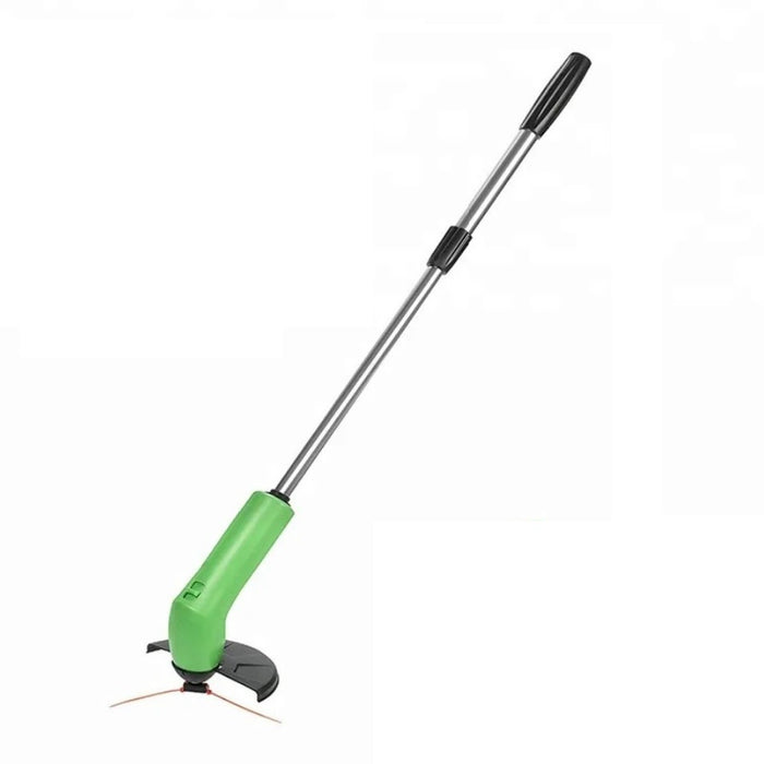 Mini Lawn Mower 9V, Ασύρματη, τηλεσκοπική λαβή, 40x10x6.6cm, ασημένιο-πράσινο