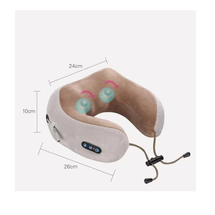 Elektromos méhnyakpárna relaxációs masszázssal, csökkenti az izomfeszültséget és a kellemetlenségeket