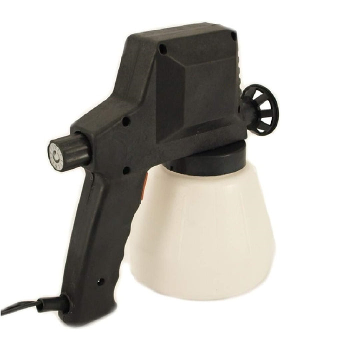 Pistol de vopsit electric, putere 45W, capacitate 600ml, negru-alb