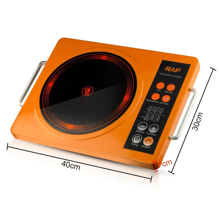 RAF R.8046 Electric Hob με υπέρυθρη ακτινοβολία θέρμανση και έλεγχο αφής, 3500W