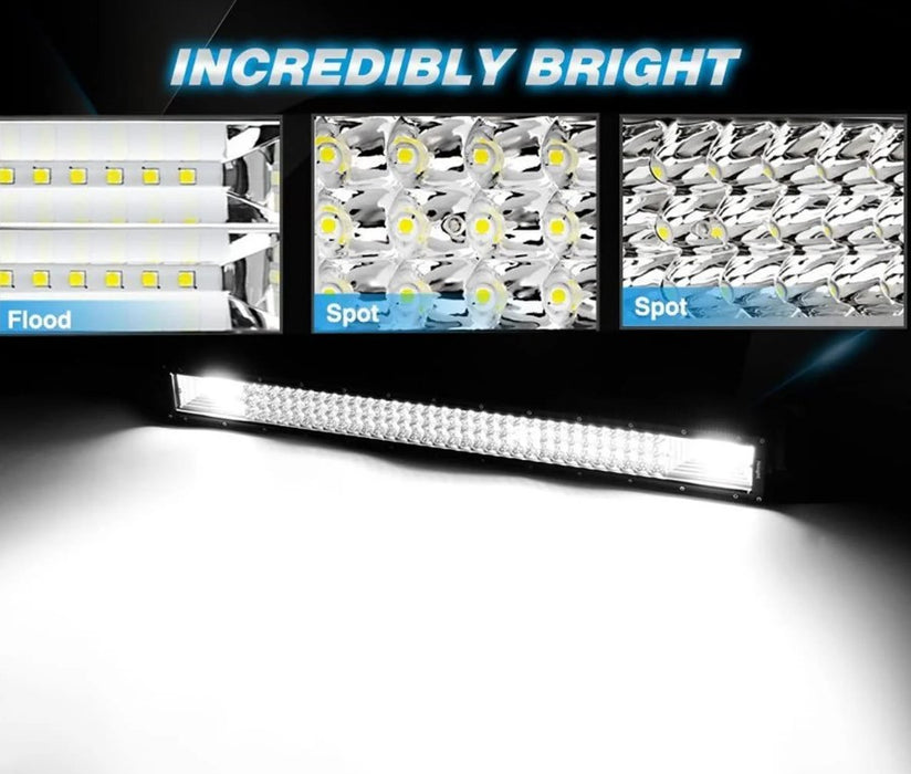 80cm LED LED προβολέα αυτοκινήτου, 135 LED, 405W, για αυτοκίνητα εκτός δρόμου, μηχανές, ATV, φορτηγό