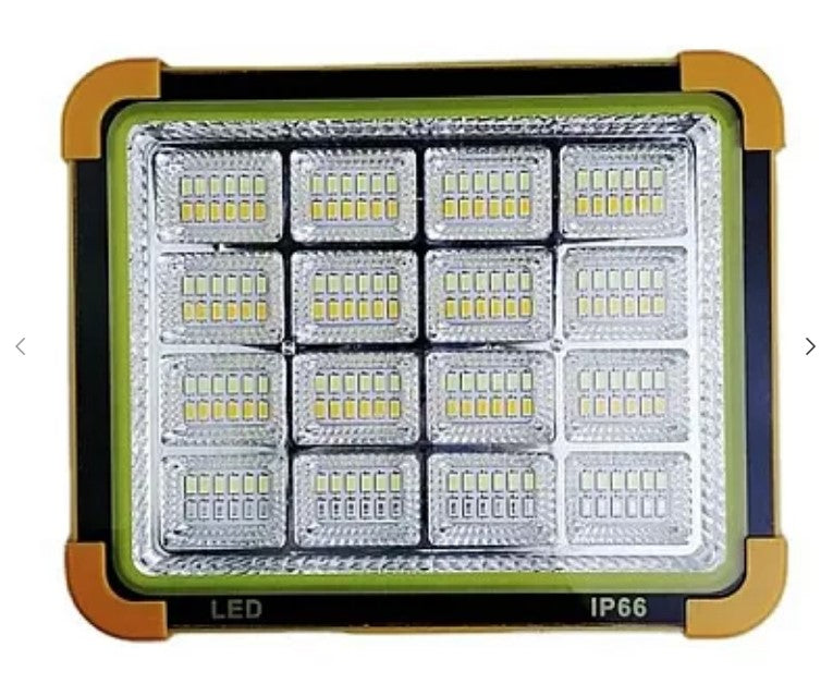 LED D9 kivetítő napelemes, 100 W, telefonos töltési funkcióval