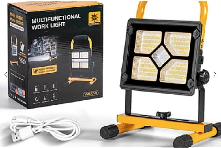Napenergia -kivetítő nagy teljesítményű LED -ekkel és W877 1 Power Bankkal 5 dobozban