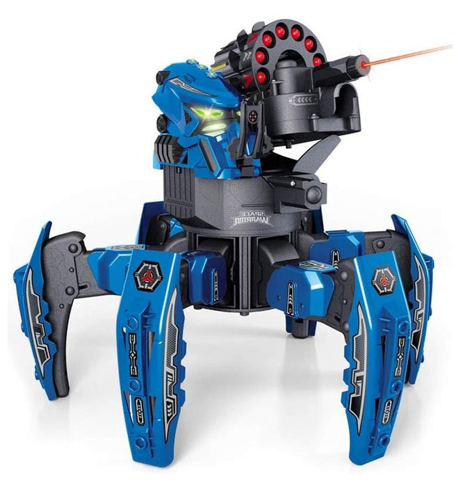 Robot Space Warrior of Toy, Q9006 távirányítóval, 3 évesnél fiatalabb gyermekek számára, kék