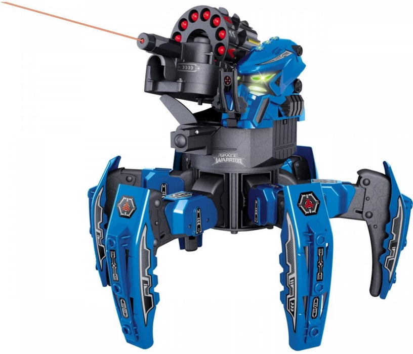 Robot Space Warrior of Toy, Q9006 távirányítóval, 3 évesnél fiatalabb gyermekek számára, kék