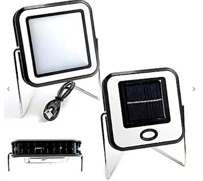 Solar Projector 30LED, 10W, RY-T913-30, ηλιακό φορτίο ή USB