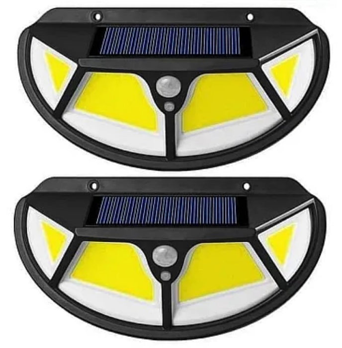 Set 2 x Lampa solara SH -122 LED COB cu senzor de miscare si lumina 3 moduri ILUMINARE