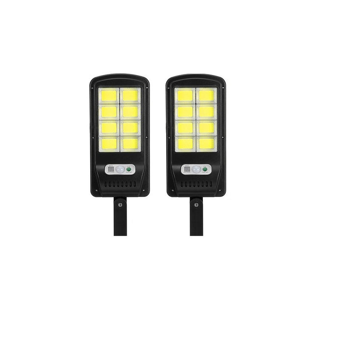 Създайте 2 улични слънчеви лампи 8COB 160 LED