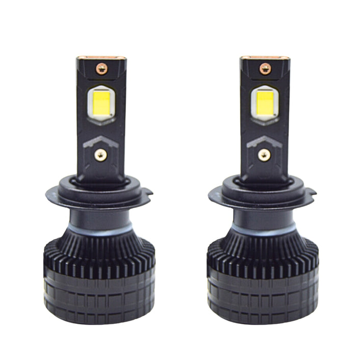 Set 2 becuri LED H4 V88S Canbus, cu putere 380W, 18000Lm, 6000K, lumina alba-rece