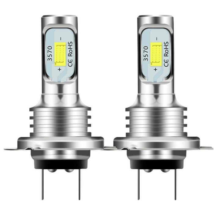 A 2 LED -es autós izzók H7 3570 7000 lm 2 x SMD, 7000 lm, 6000K, 80W teljesítmény, fehér fény