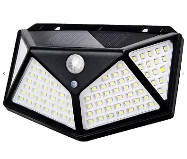 Σετ 8 ηλιακών λαμπτήρων, Ultra 100 LED, με αισθητήρα κίνησης και φωτισμό 3 φωτισμού