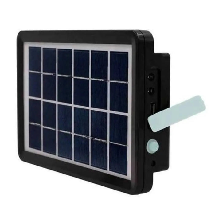 LED Solar Lighting System, με 2 προβολείς και ηλιακό πάνελ, 3W, 1200lm, 3600mAh, IP67