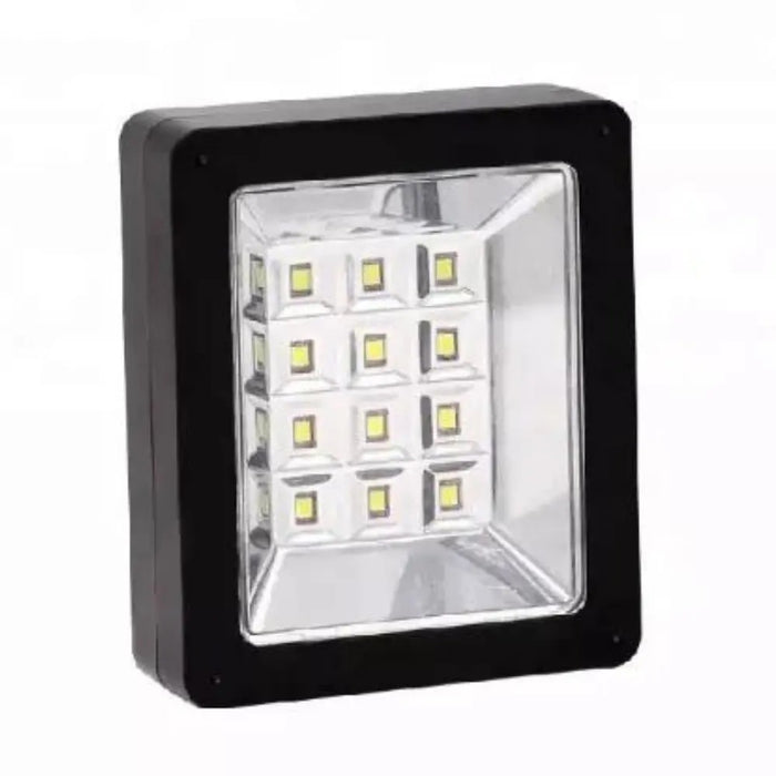 LED Solar Lighting System, με 2 προβολείς και ηλιακό πάνελ, 3W, 1200lm, 3600mAh, IP67