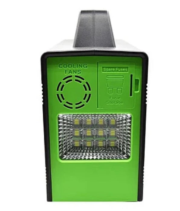 Sistem solar iluminare led GD-150 cu panou solar si 4 becuri