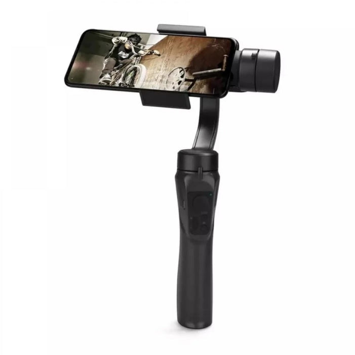 Stabilizator imagine pentru telefon, 60-86mm, Gimbal cu 3 axe, negru