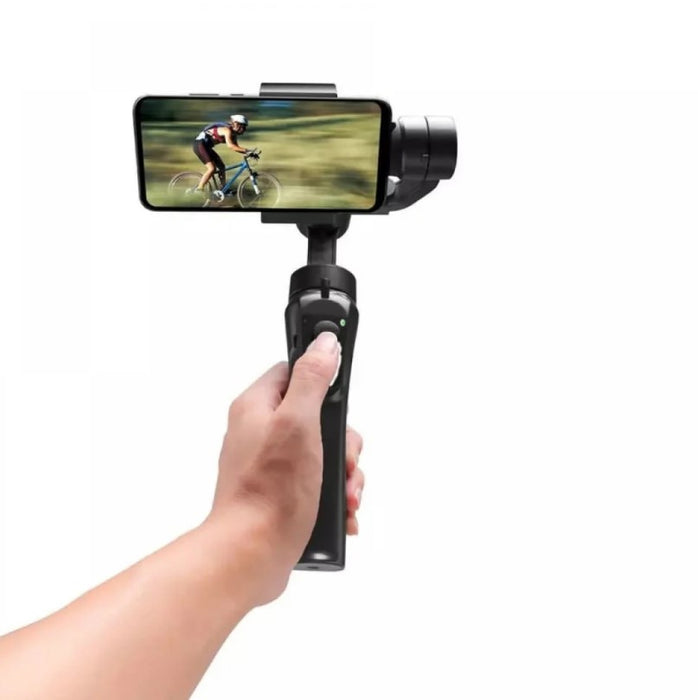 Stabilizator imagine pentru telefon, 60-86mm, Gimbal cu 3 axe, negru