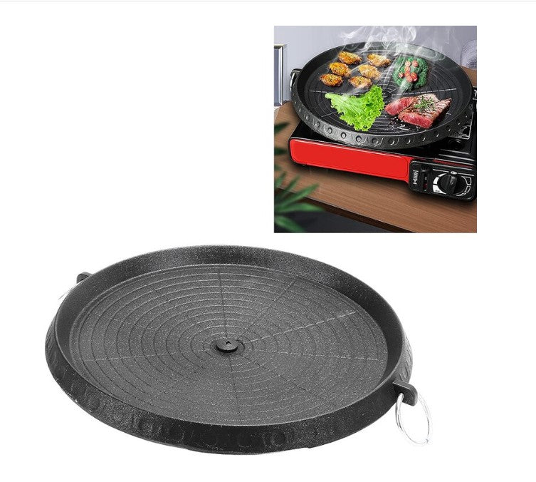 Στρογγυλό Grill Pan AO78288, 32cm, με μη -stick, μαύρο στρώμα