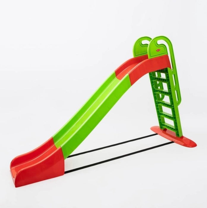 Долони слайд за деца 3 години+, 243 см, червено със зелено