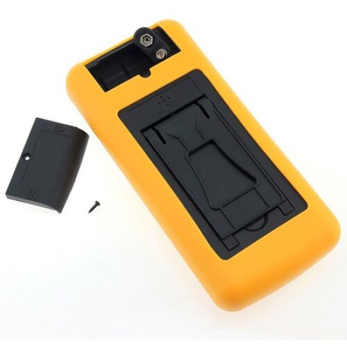Digitális multiméter antiszoc tokkal, 2 tesztkútdal, sárga-narancs