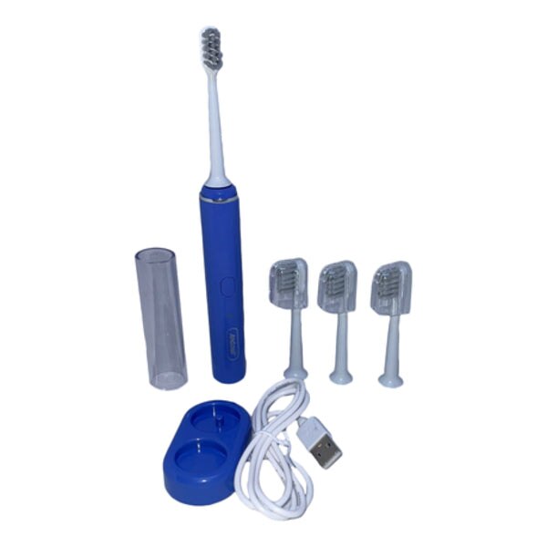 Son -gyermekek elektromos fogkefe, 15 000 fordulat / perc, 4 tartalék, kék