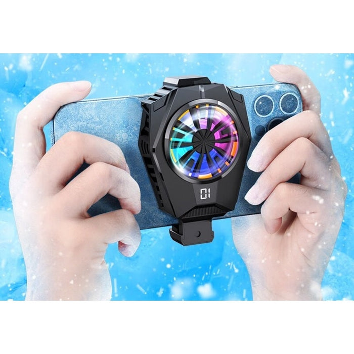 Cooler pentru Racire Telefon, 7500 rpm, RGB, pentru Gaming, Silentios