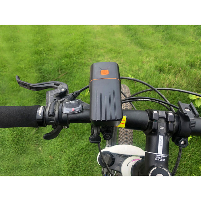 Комплект велосипед с LED светлини, предни фронта, USB товар, черно