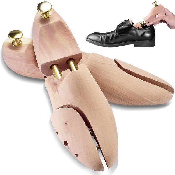 Σετ 2 στήθη για διεύρυνση και επιμήκη παπούτσια, υψηλής ποιότητας, πεύκο ξύλο