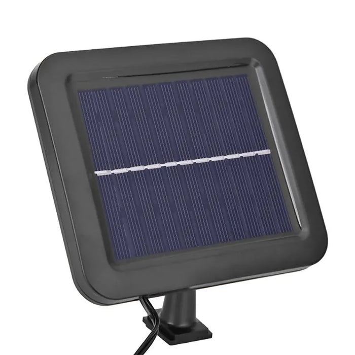 Комплект 2 x слънчева лампа 100 COB светодиоди, мощност 30W, подвижен панел