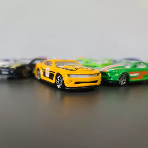 Комплект от 16 детски автомобили за играчки 3 години +, метал + пластмаса, мащаб 1:64