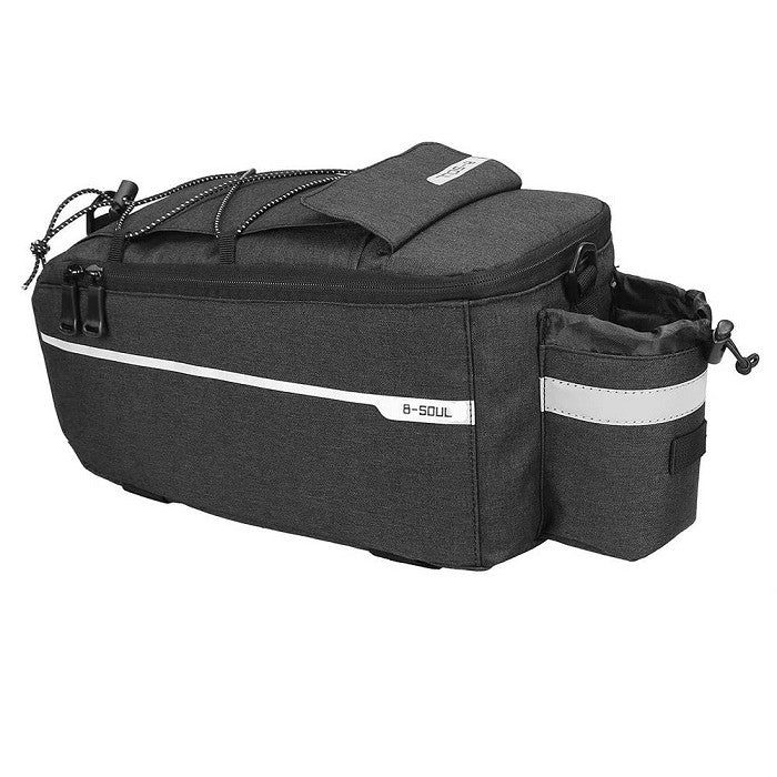 Θερμική θερμική τσάντα, 3 διαμερίσματα, χωρητικότητα 9L, μαύρο