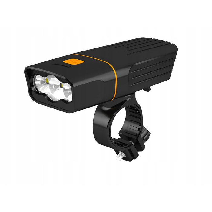 Комплект велосипед с LED светлини, предни фронта, USB товар, черно