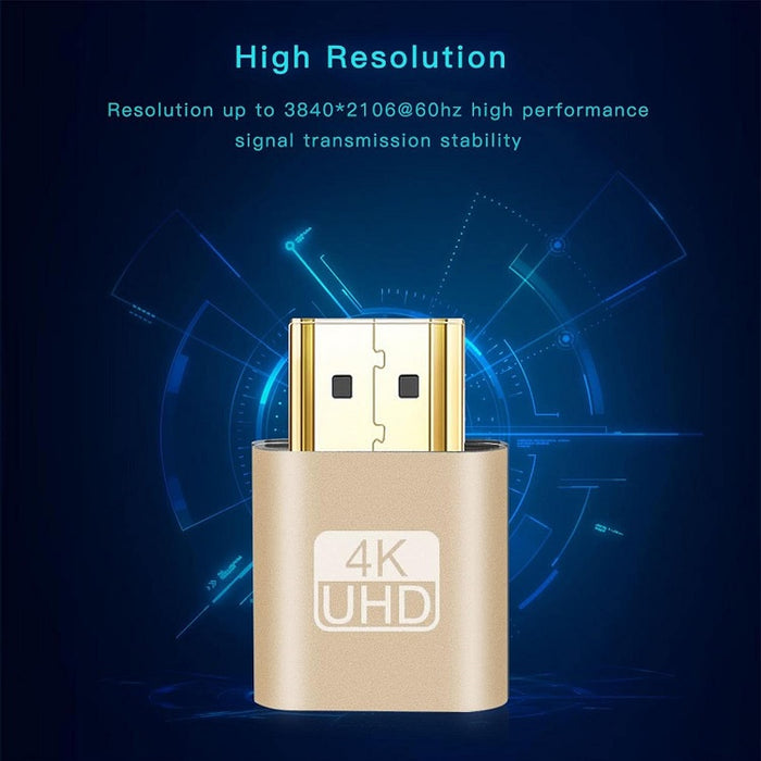 HDMI 4K emulátor adapter, Windows/Mac OS/Linux kompatibilitás