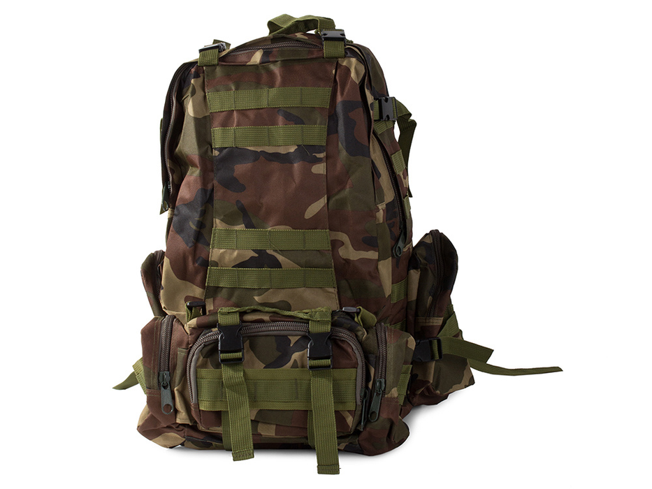 Rucsac Militar, Turism, Camping, Alpinism, Capacitate 48,5 L, Camuflaj