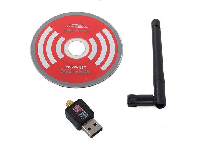 Antena WiFi N - Adaptor WiFi retea wireless, USB 2.0, 2.4 GHz, pana la 600Mbps